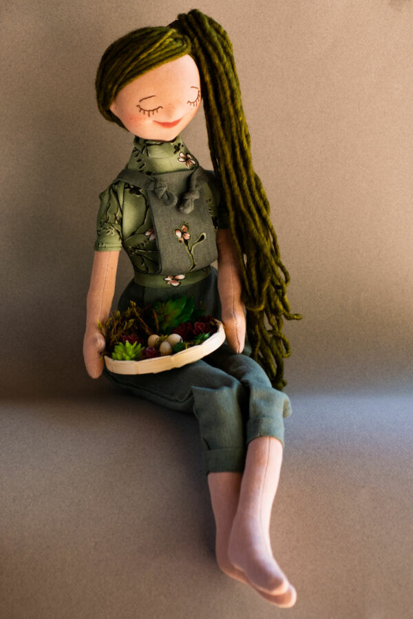 Menina flor (65 cm)