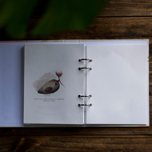 Páginas que me tecem- Caderno de memórias+ kit costurado + clube - Image 10