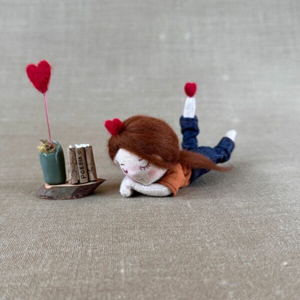"Aquilo que sou "- Boneca pequetita (miniatura 15cm) - Image 2